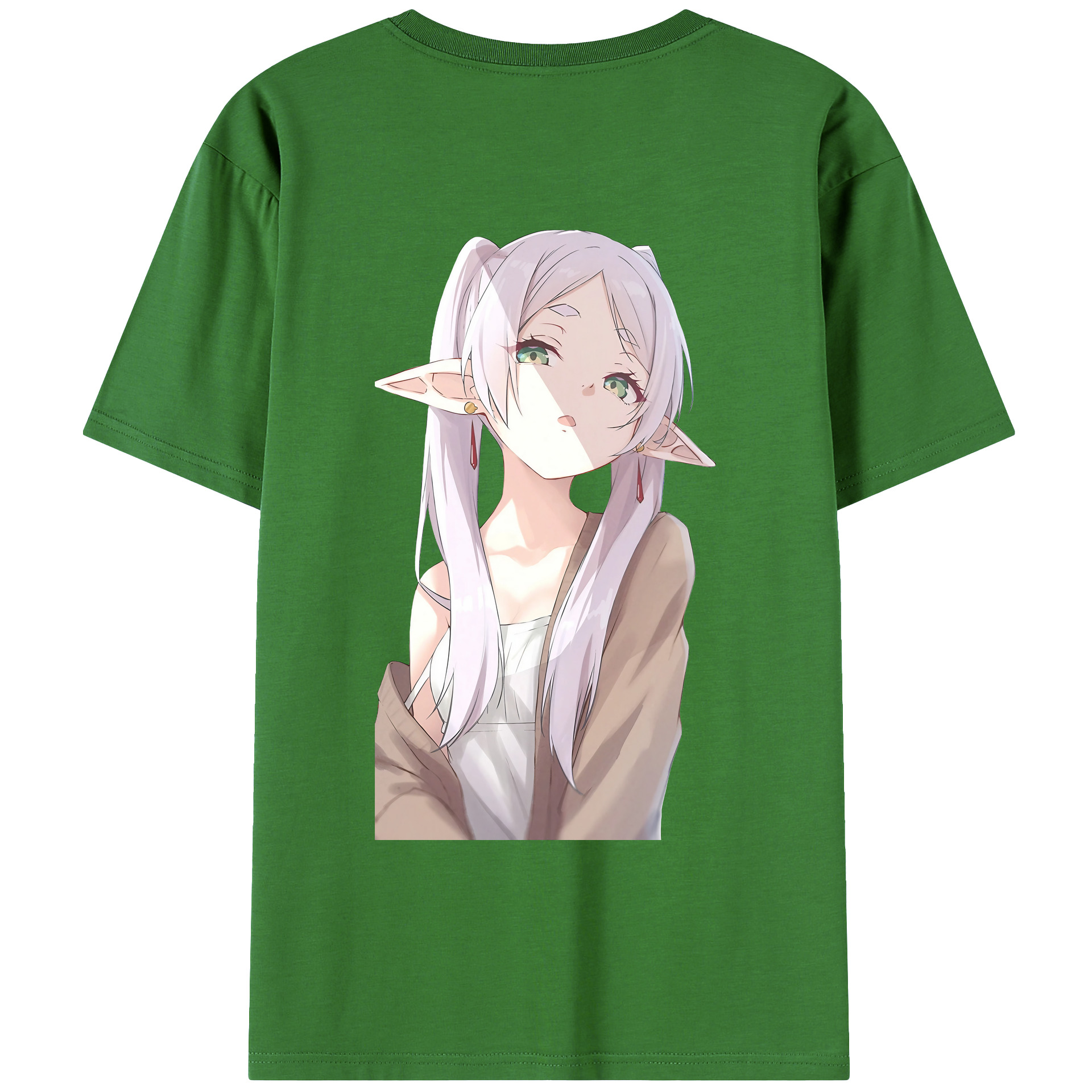 （画像用） 葬送のフリーレン Frieren レディース半袖Tシャツ(バックプリント)